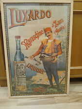 Manifesto Pubblicitario  Vintage Maraschino Luxardo