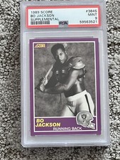 PSA 9 MINT 1989 SCORE SCHEDA