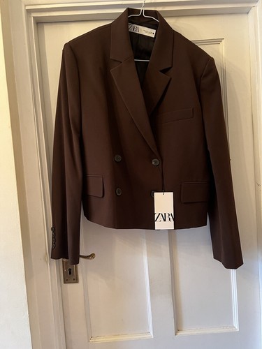 Giacca blazer doppiopetto - , zara
