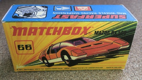Matchbox 66 scatola - matchbox, n.66