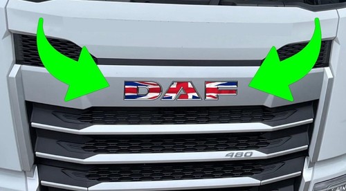 Adesivo daf xg union jack - xf,