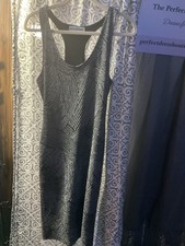Abito Bodycon Nero Shimmer