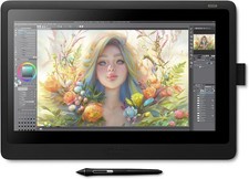 Wacom - Cintiq 16 Tavoletta da disegno con display a penna creativa DTK1660K0A - Nero