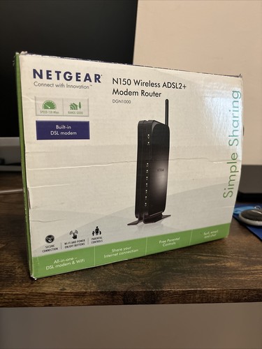 Netgear modem router - modem,
