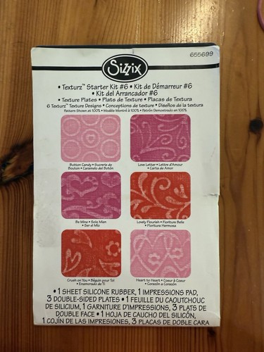 Sizzix textures start kit - start, #6-