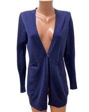 RIVAMONTI - BRUNELLO CUCINELLI size M / L WOOL - Silk - ALPACA Cardigan Purple