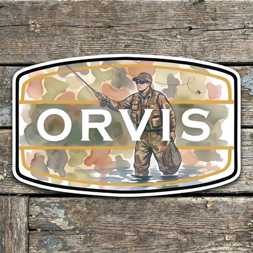 Adesivo mimetico orvis - adesivo,