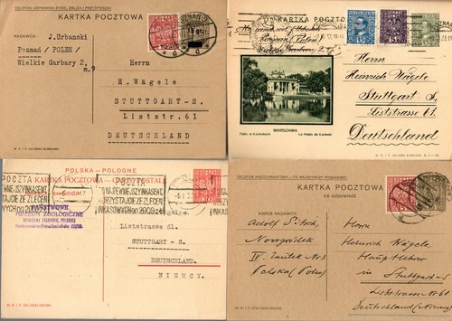 Cartoline polacche - 9x,