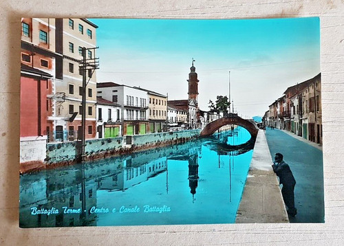 Cartolina battaglia terme - battaglia,