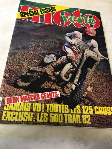 Moto verde 1982 - verde, match