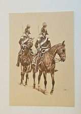 cartolina serie carabinieri in grande uniforme formato grande anni '70