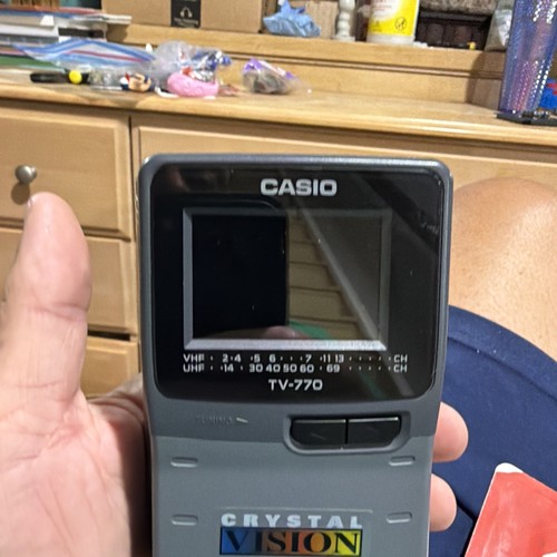 Mini televisore vintage casio - televisore,