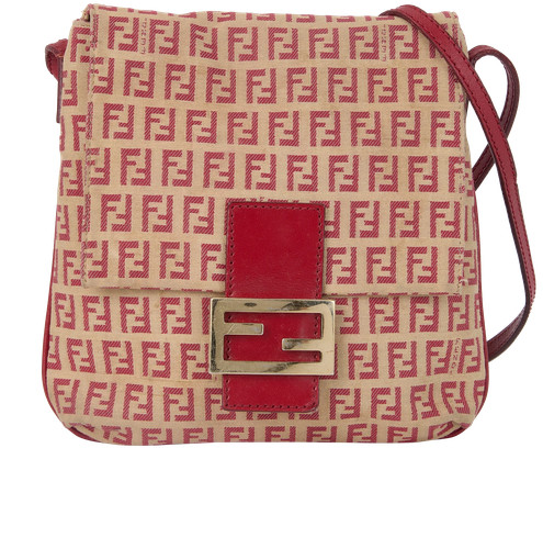Fendi zucca messenger tracolla - zucca,