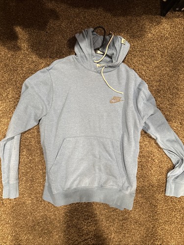 Nike pullover pile blu felpa - nike,