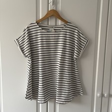 Top donna Made in Italy bianco