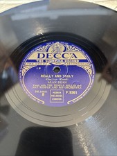 ALAN DEAN 78rpm 10 When