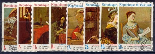 Francobolli burundi 1968 - 1968, arte
