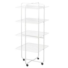 Stendibiancheria Verticale a Torre Alto 4 LIVELLI con Ruote Stendino max 40 mt