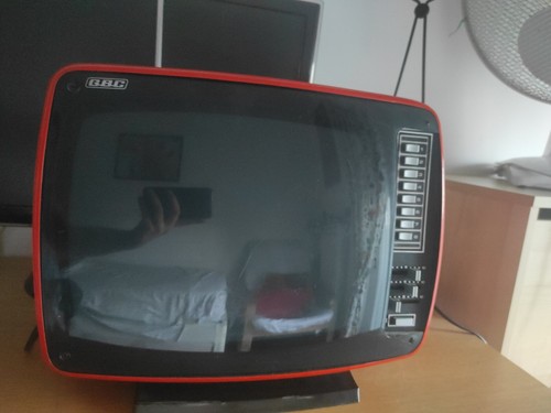 Antico televisore vintage - antico,