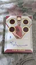 Edin Dzeko Autograph + Patch /99 Panini Chronicles 2019 2020