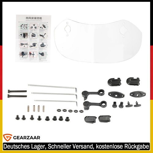 Windabweiser motorrad aufsatz - windabweiser,