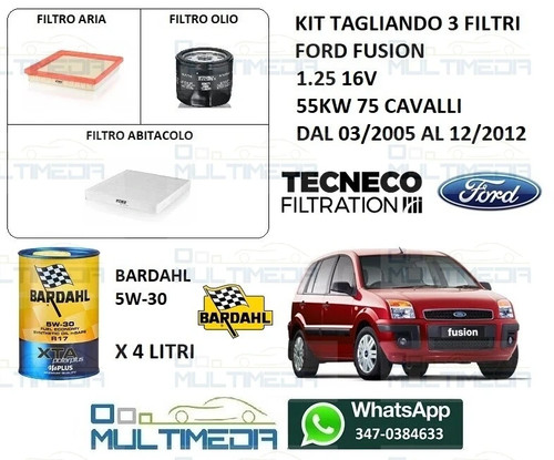 Kit tagliando filtri - tagliando, olio