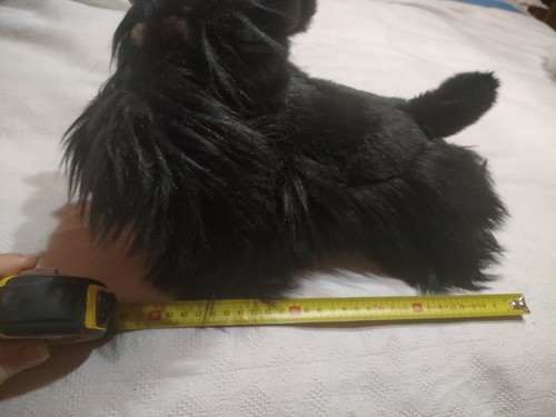 Peluche trudi schnauzer nero - trudi,