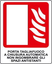 ADESIVO PORTA TAGLIAFUOCO A
