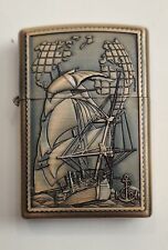 Accendino Zippo - Kantai - Veliero - JT2 - Since 1989 - 55 mm  x 37 mm x 12 mm