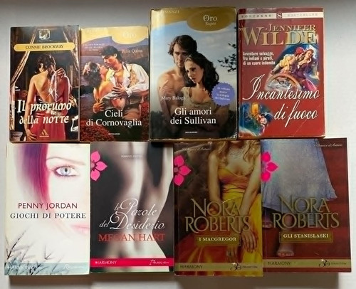Lotto libri harmony misti - lotto,