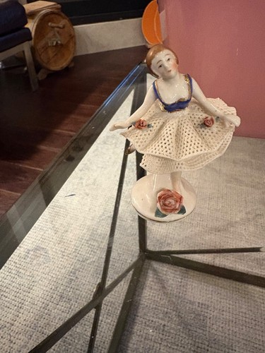 Figurina ballerina vintage - vintage, art
