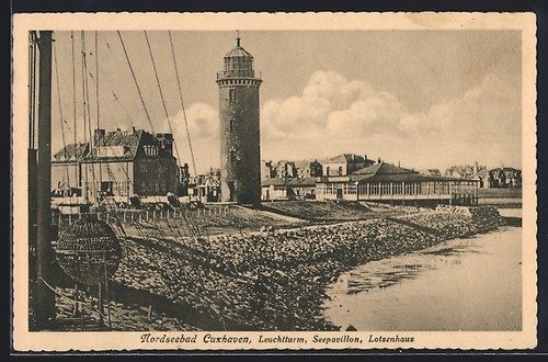 Cuxhaven faro padiglione - faro,,