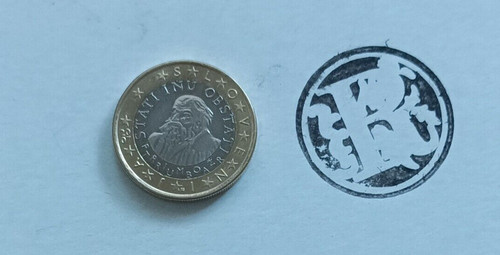 Euro 2007 slovenia - slovenia, 1€