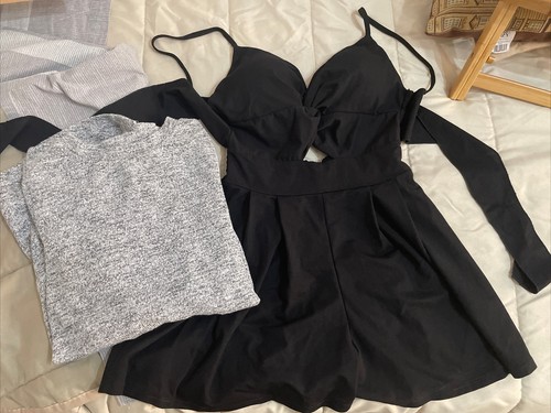Vestito vestitino con shorts - vestitino,