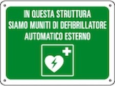 CARTELLO SEGNALETICO - in