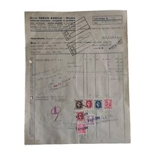 1945 Ditta Enrico Boselli Milano Forniture Novate Milanese Fattura C02495