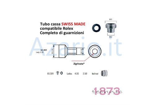 Tubo cassa acciaio compatibile