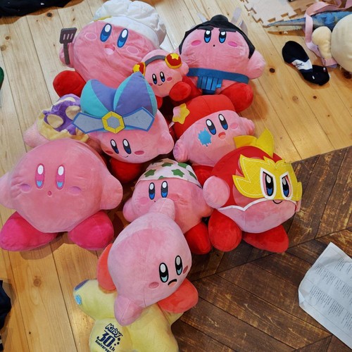 Kirby peluche toy set 30th - peluche,