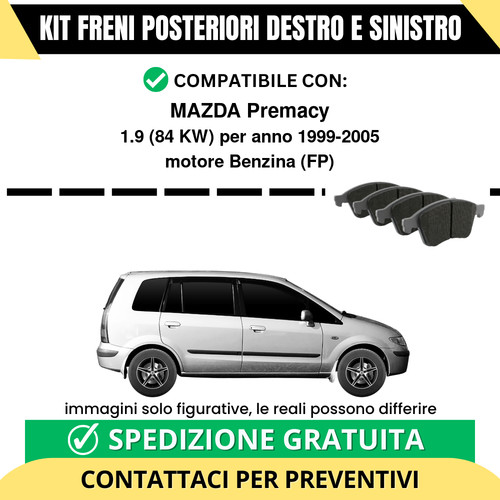 Pastiglie freno posteriori - freno,