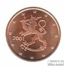 Finlandia FIN 1 2001 flor de