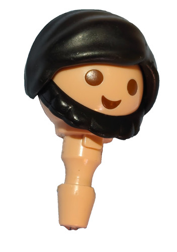 Playmobil testa parrucca - playmobil,