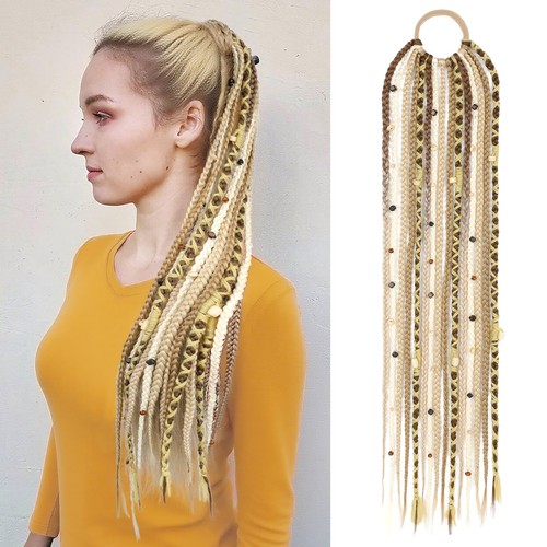 Boho braided ponytail - braided,