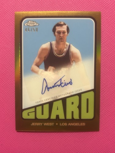 2024 topps chrome jerry west - chrome,