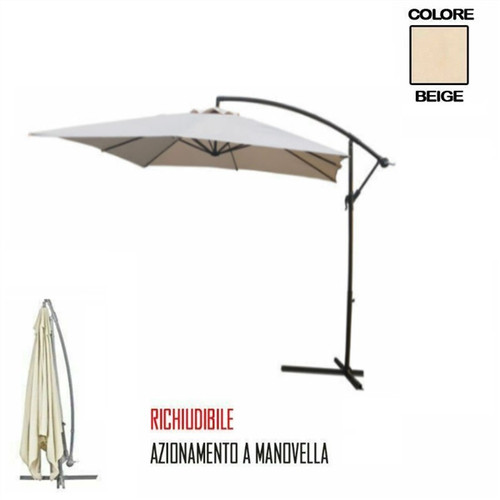 Ombrellone giardino decentrato - ombrellone,