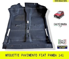 Moquette Fiat Panda 141 pianale Tappeto Pavimento rivestimento nero interni auto
