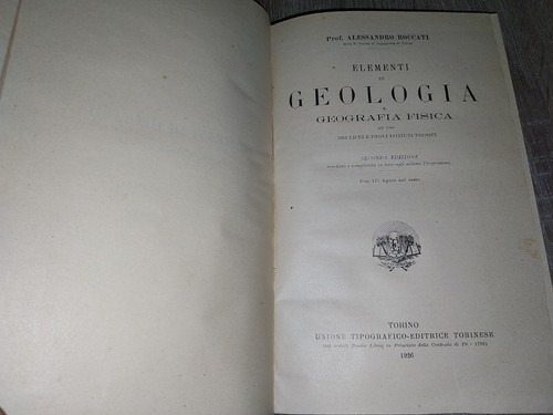 Roccati elementi di geologia - ;,