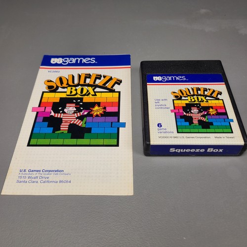 Squeeze box atari - squeeze, 2600