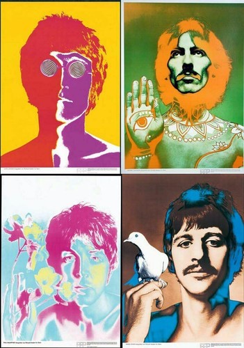 Original beatles stern poster - stern,