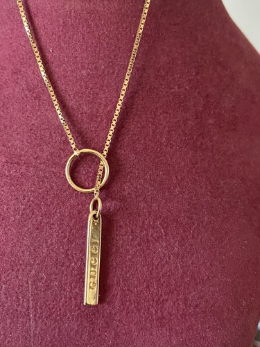 Collier gucci 750 carats - collier, or