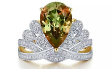 Anello in Alessandrite che Cambia Colore – Design Corona in Argento Sterling 925